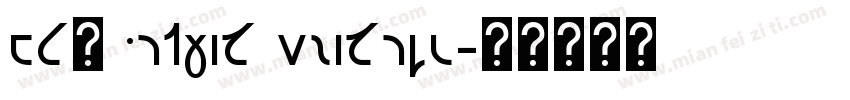 ESL Gothic Unicode字体转换